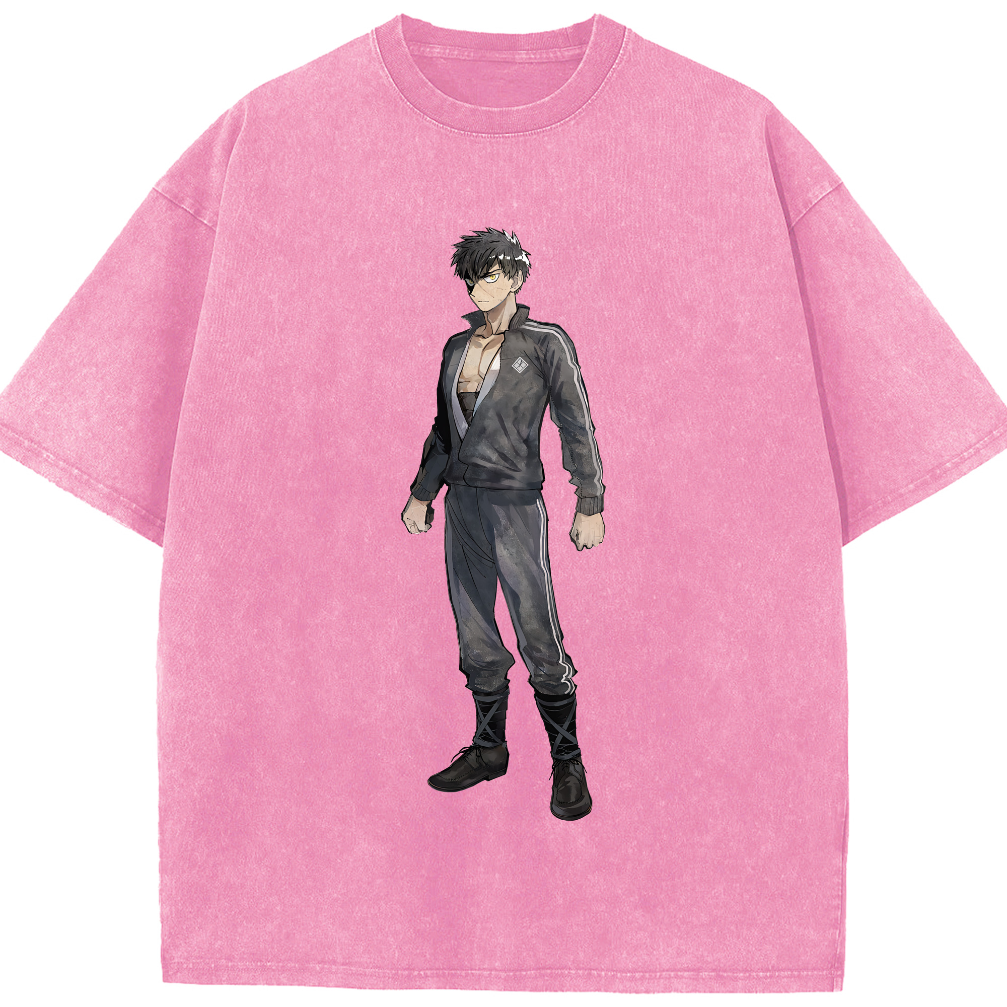 （画像用） 刀剣乱舞 Touken Ranbu 綿100% ヴィンテージ風 半袖Tシャツ（フロントプリント）